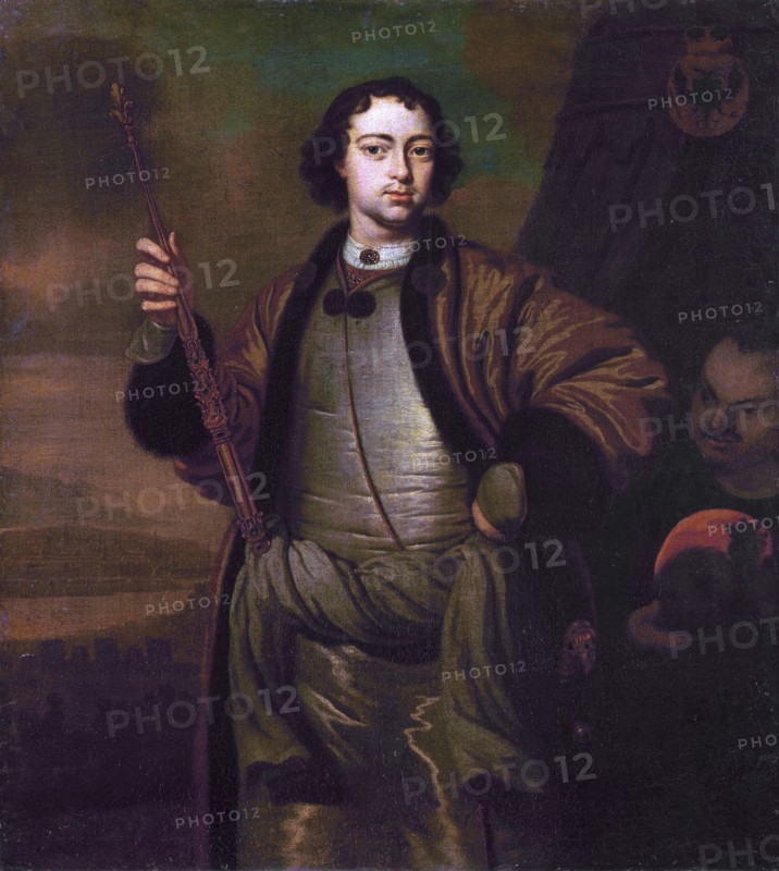 Portrait of Peter the Great, 1690s. Creator: Pieter van der Werff.