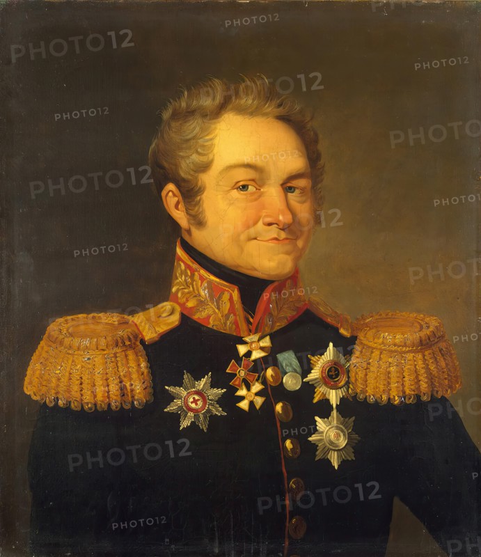Portrait of Alexander B. Fock (1763-1825), 1835. Creator: Thomas Wright.