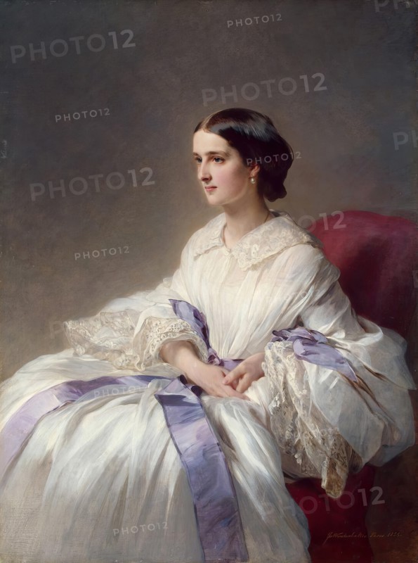 Portrait of Countess Olga Shuvalova, 1858. Creator: Franz Xaver Winterhalter.