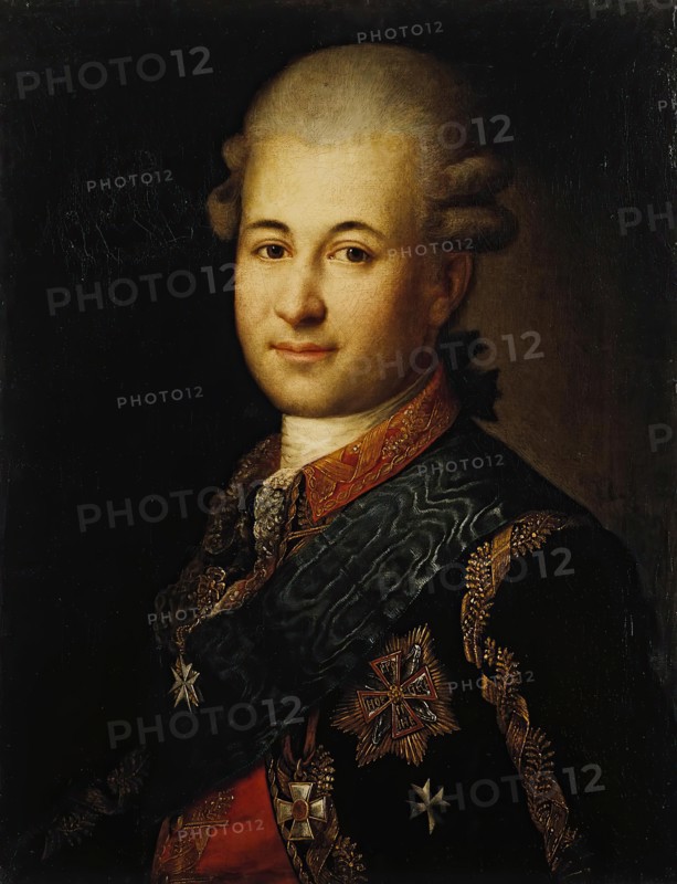 Portrait of Semion Zorich, 1795. Creator: Unknown.
