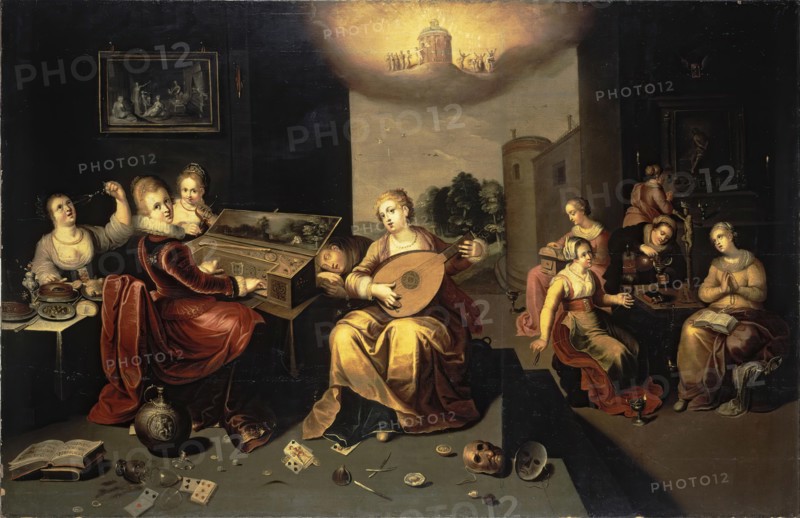 Parable of the Wise and Foolish Virgins, 1616. Creator: Hieronymus Francken II.