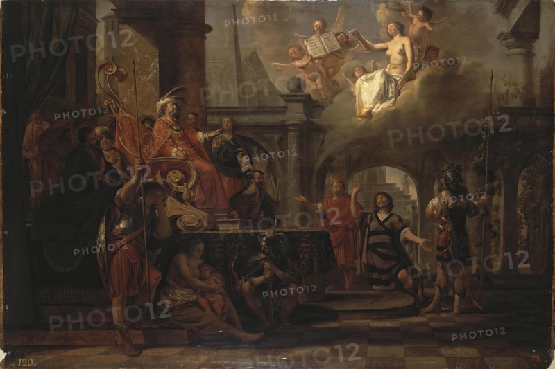 Zorovavel and Darius, 1653. Creator: Nikolaus Knüpfer.