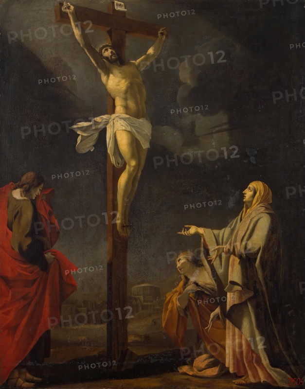 The Crucifixion, 1632. Creator: Workshop of Simon Vouet.