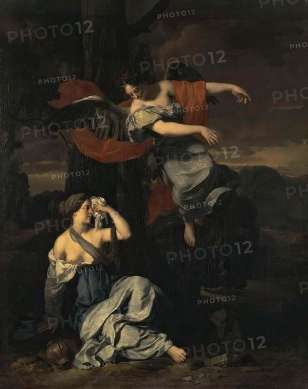 Hagar in the Desert, 1677. Creator: Gerard de Lairesse.