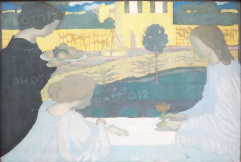 Martha and Mary, 1896. Creator: Maurice Denis.