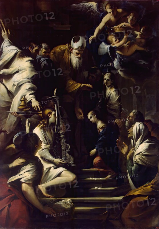 Presentation of the Virgin into the Temple, 1641. Creator: Pietro Testa.