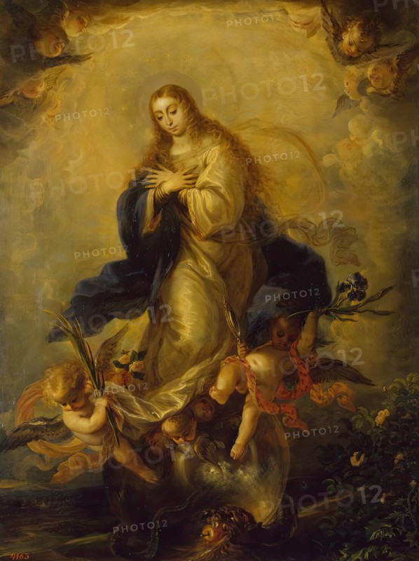 Immaculate Conception, 1664. Creator: Mateo Cerezo the Younger.