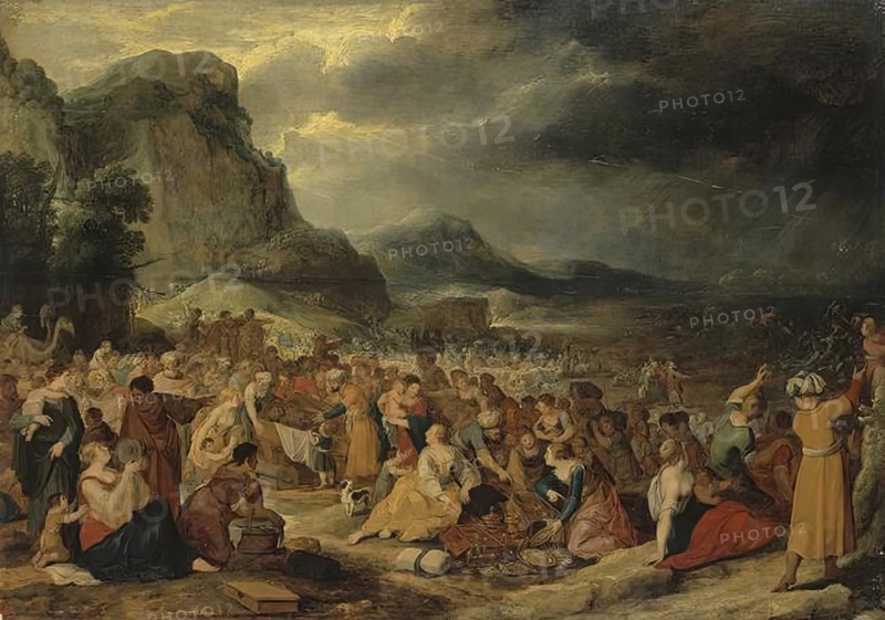 The Israelites after Crossing the Red Sea, 1626. Creator: Hans Jordaens III.