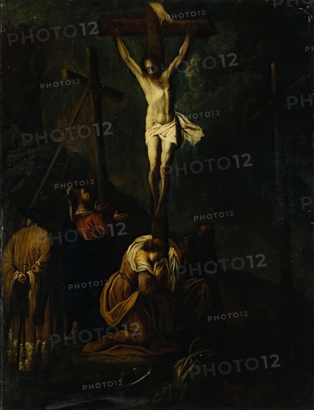 Crucifixion, 1650. Creator: Leonard Bramer.