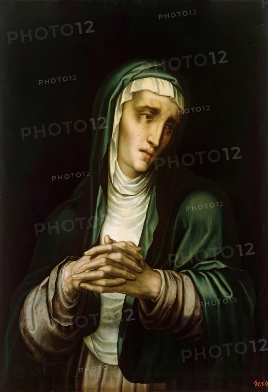 The Virgin Mourning (Mater Dolorosa), 1570. Creator: Luis de Morales.