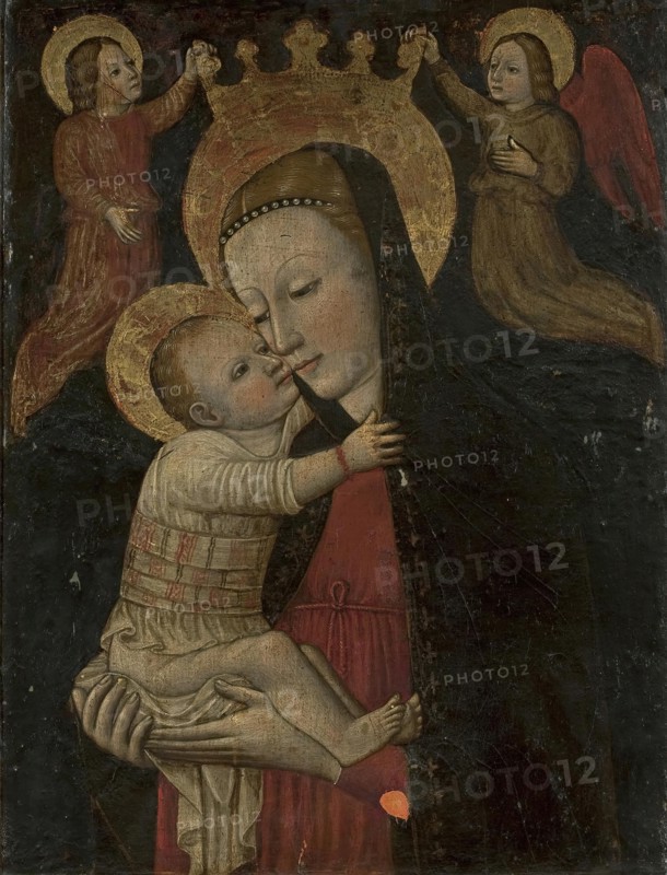 Madonna and Child with Angels, late 15th - early 16th century. Creator: Unknown.