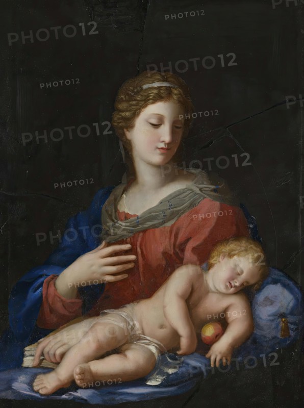 The Madonna and Child, 1642. Creator: Jacques Stella.