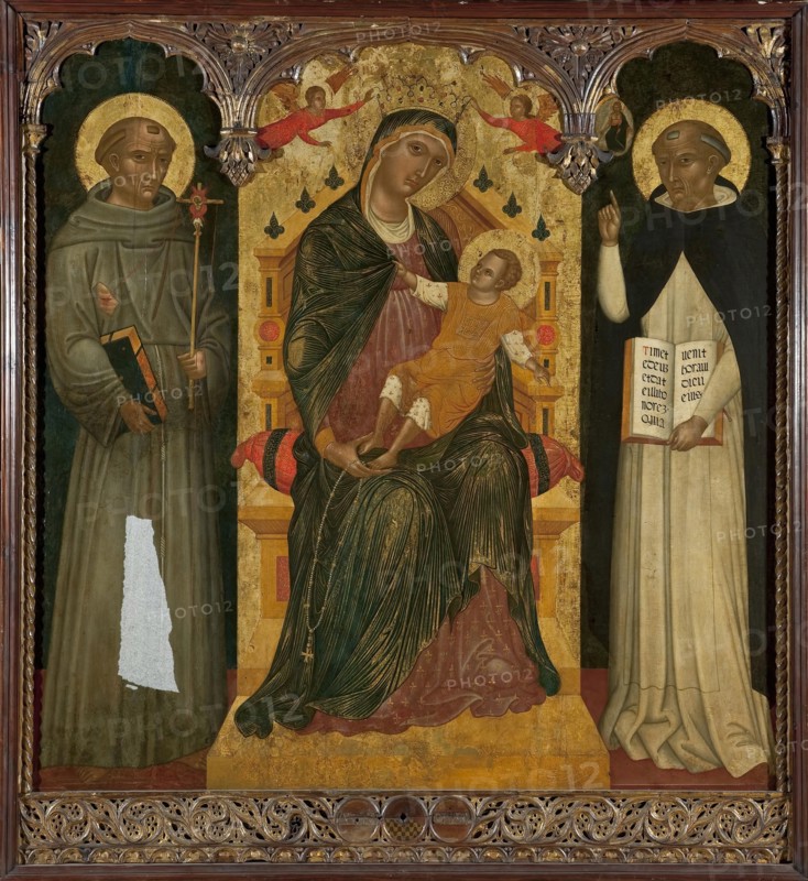 Madonna and Child with Saints, 1466. Creator: Andreas Rico.