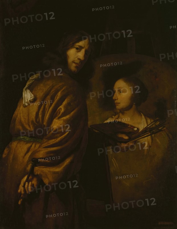 Self-Portrait, c1670/1675. Creator: Jurgen Ovens.