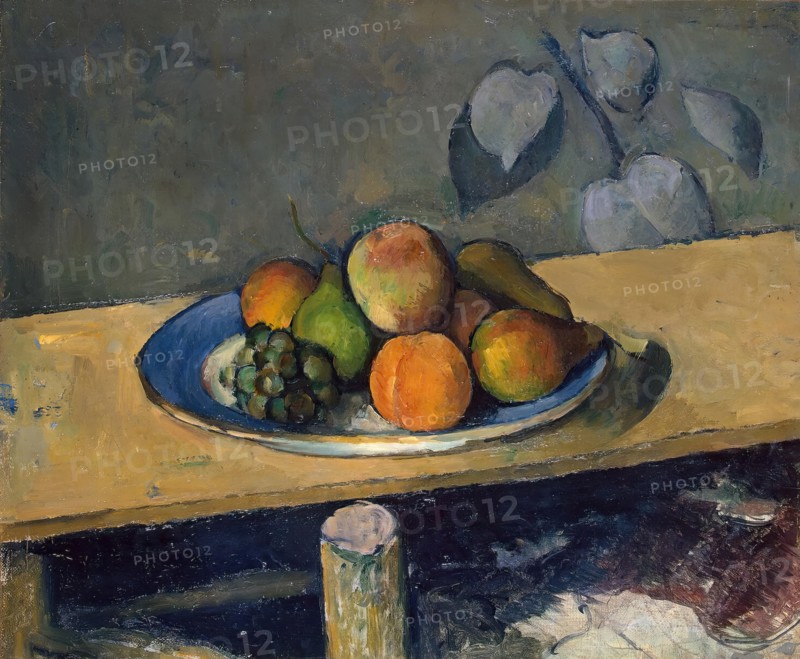 Apples, Peaches, Pears and Grapes, 1879. Creator: Paul Cezanne.