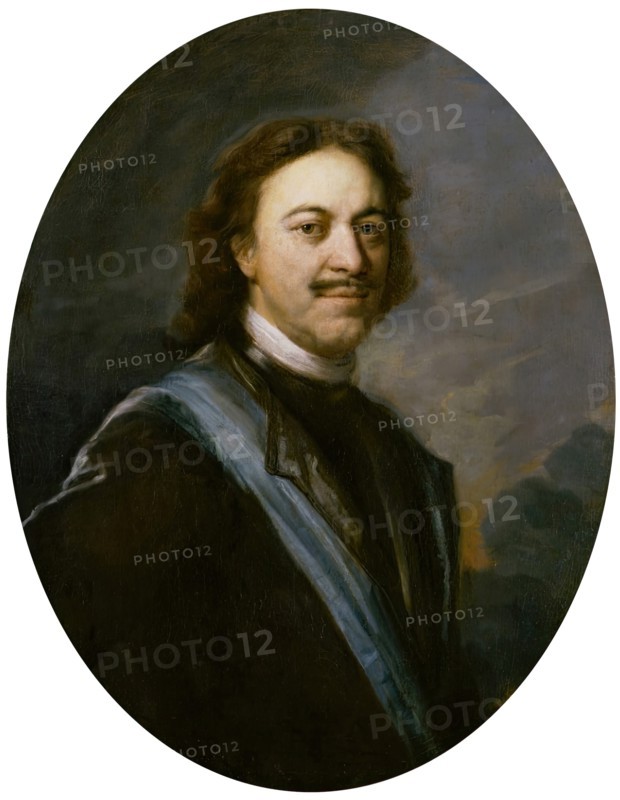 Porträt des Peter the Great (1672-1725), 1724. Creator: Andrey Matveyev.