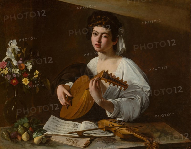 The Lute Player, 1595. Creator: Michelangelo Caravaggio.