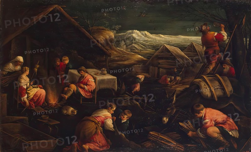 Winter, 1577. Creator: Francesco Bassano II.