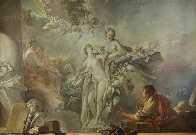 Pygmalion and Galatea, 1764. Creator: Francois Boucher.