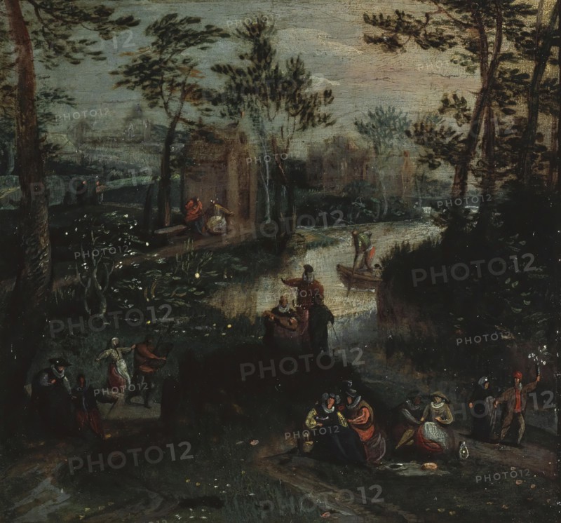 Autumn (?), c1580. Creator: Gillis Mostaert.