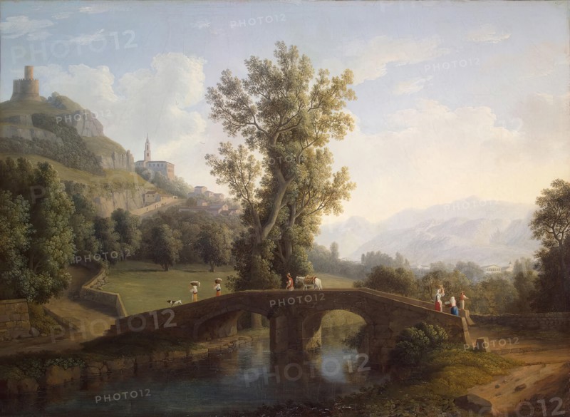 View of Montesarchio, 1791. Creator: Jacob Philip Hackert.