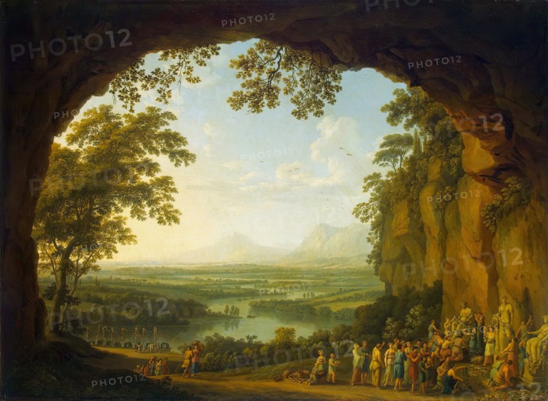 Landscape with a ancient Festival, 1781. Creator: Jacob Philip Hackert.