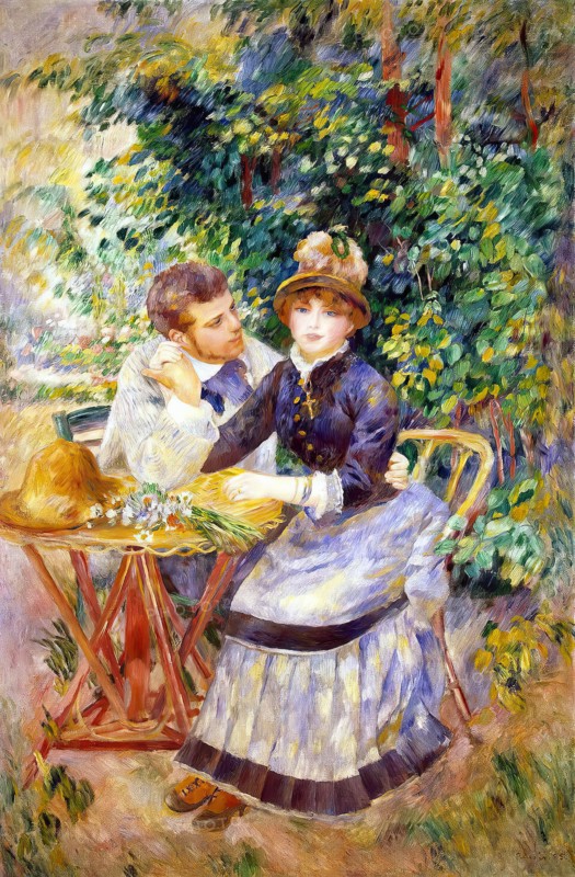 In the Garden, 1885. Creator: Pierre-Auguste Renoir.