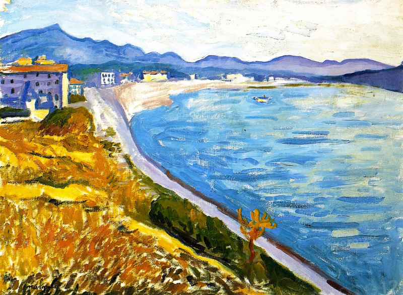 View of Saint-Jean-de-Luz, 1907. Creator: Albert Marquet.