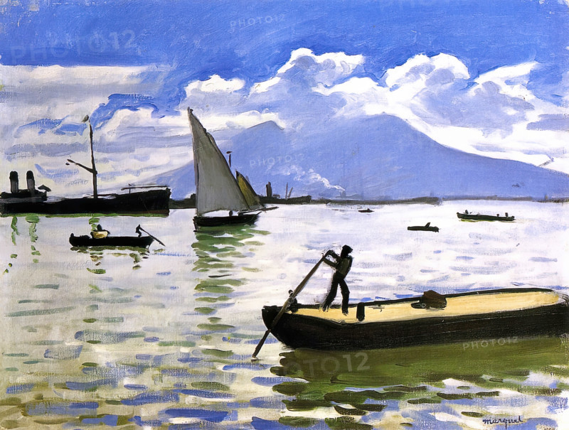 Bay of Naples, 1909. Creator: Albert Marquet.