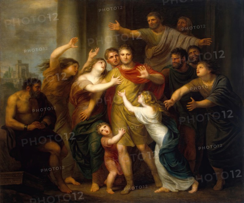 Regulus Returning to Carthage, 1791. Creator: Andries Lens.