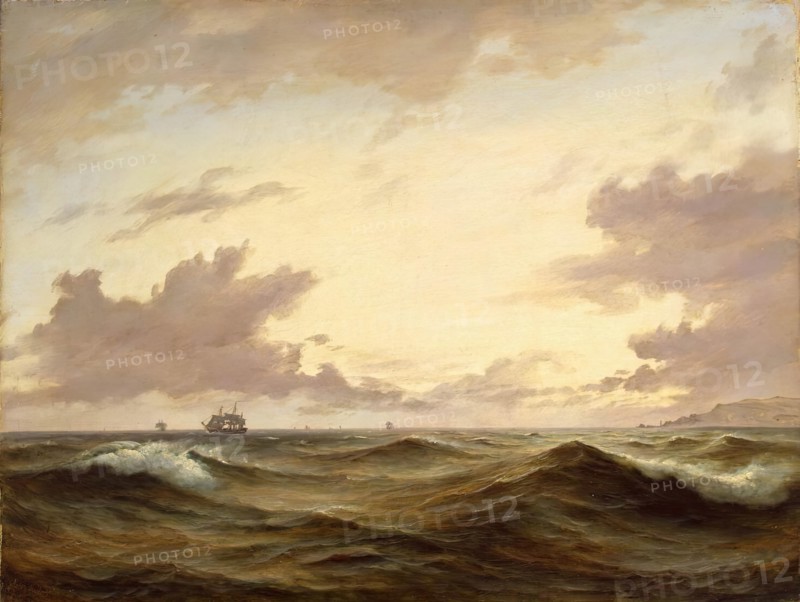 Seascape, 1843. Creator: Anton Melbye.