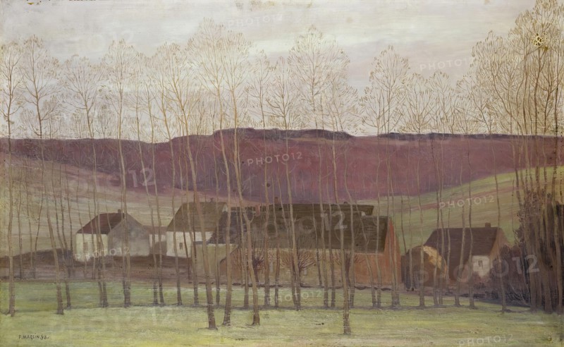 Small Village, 1898. Creator: Fernand Maglen.