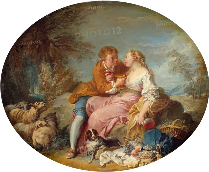 Pastoral Scene, 1731. Creator: Francois Boucher.