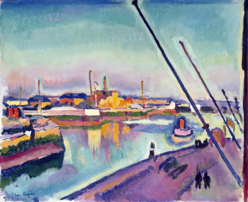 Notre-Dame Embankment, Le Havre, 1908. Creator: Georges Dupuis.