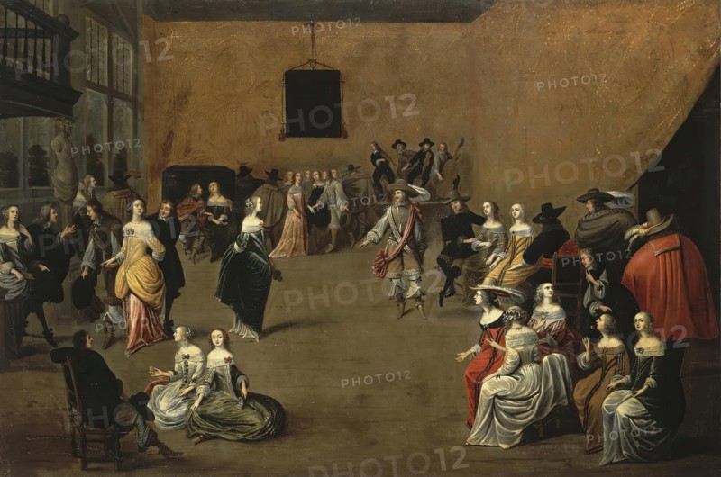 The Ball, 1662. Creator: Hieronymus Janssens.