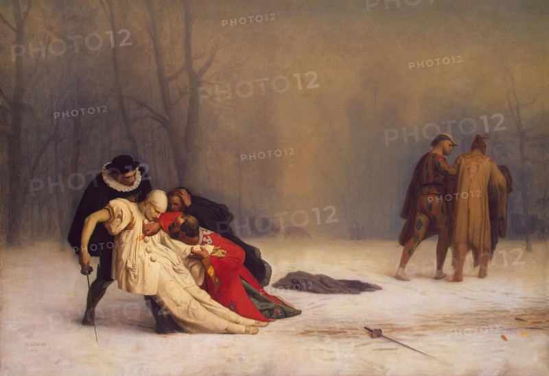 Duel after a Masked Ball, 1857. Creator: Jean-Leon Gerome.