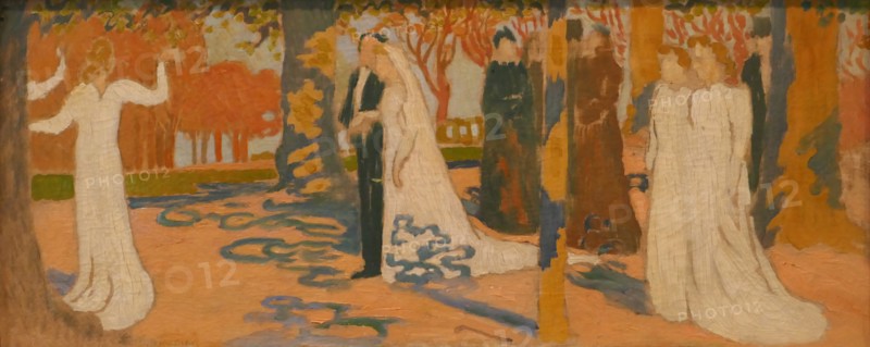 Wedding Procession, 1892. Creator: Maurice Denis.