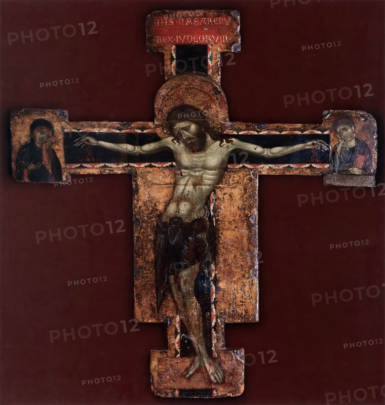 Cross with the Crucified Christ, 1270. Creator: Ugolino di Tedice.