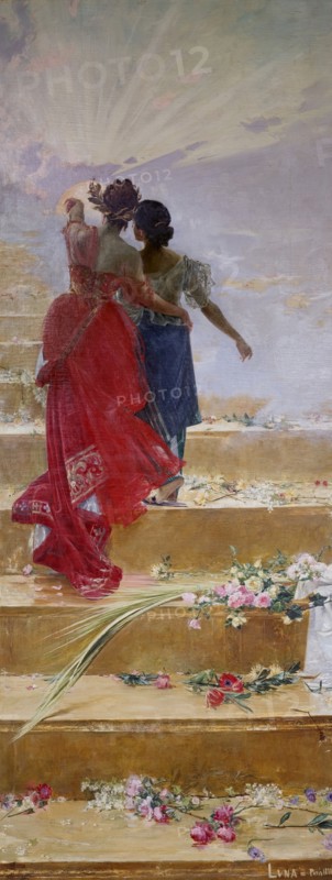 Spain leading the Philippines to glory, 1888. Creator: Juan Luna Novicio.