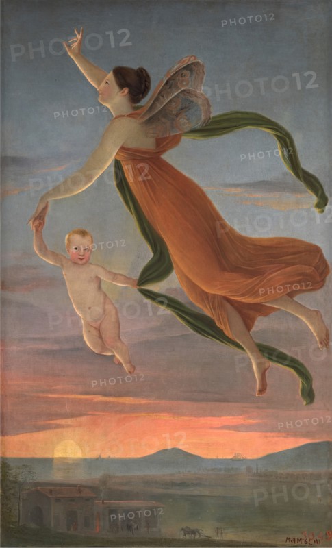 Allegory of Dusk, 1819. Creator: Jose de Madrazo.