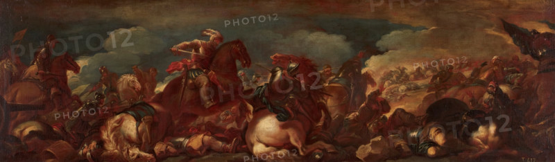 The Battle of Saint-Quentin (copy), after 1720. Creator: Unknown.