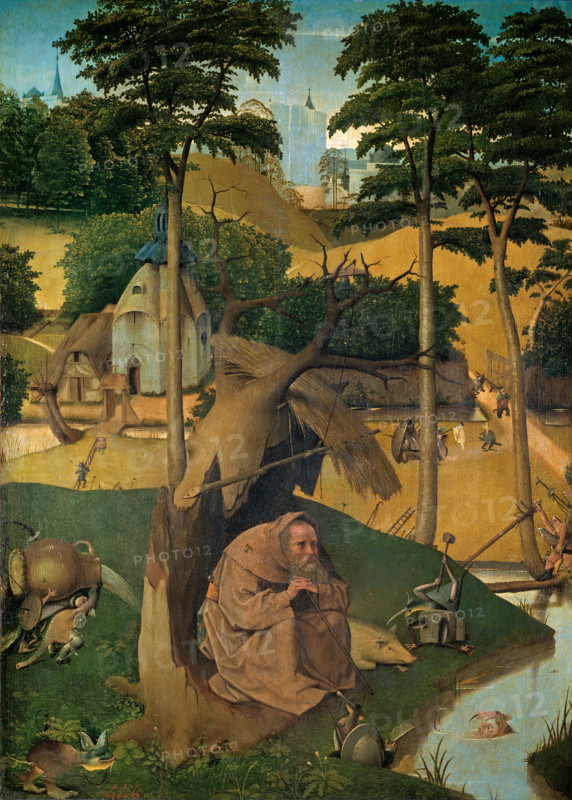 The Temptation of St Anthony, before 1510. Creator: Hieronymus Bosch.