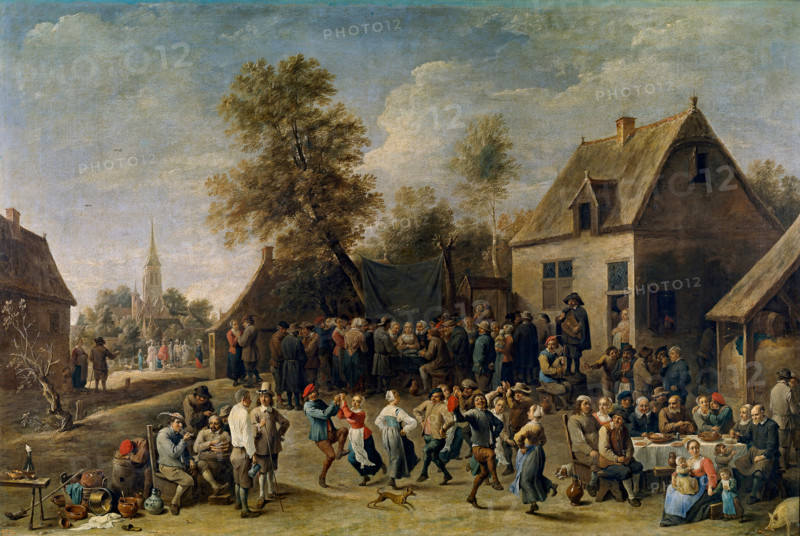 Country Feast, 1647. Creator: David Teniers II.