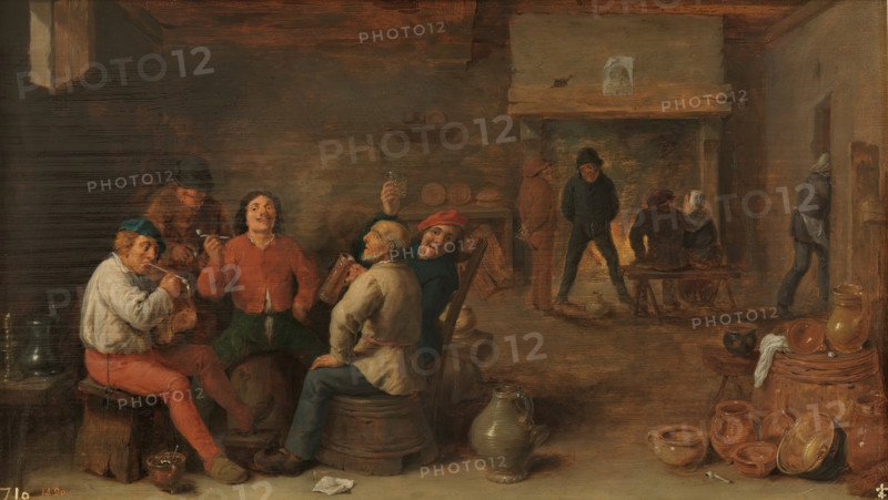 The Conversation, c1633. Creator: David Teniers II.