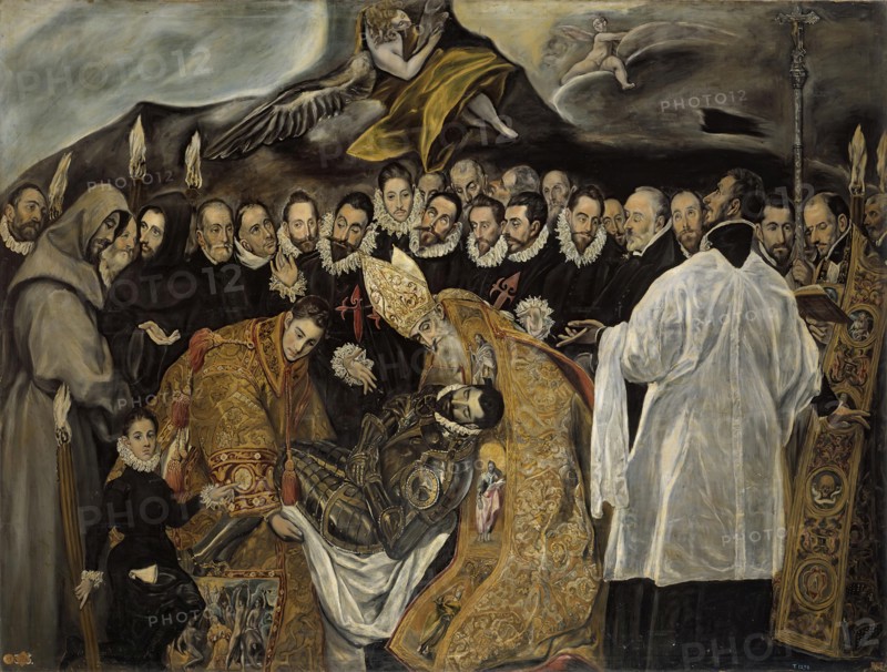 The Burial of the Count of Orgaz, c1618. Creator: El Greco.
