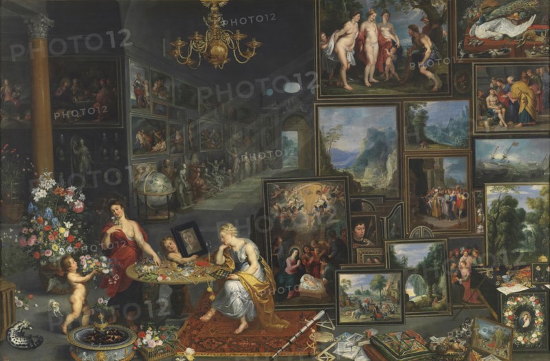 Allegory of Sight and Smell, 2nd half of 16th century. Creators: Jan Brueghel the Elder, Jan Brueghel the Younger.