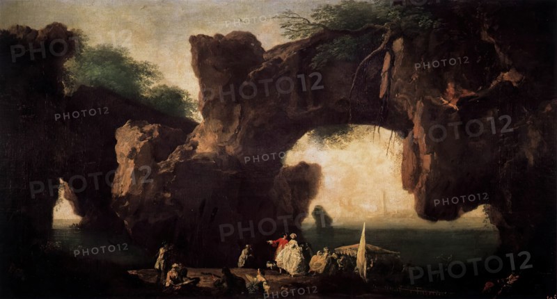 Seascape, View of Sorrento, 2nd half of 18th century. Creator: Claude-Joseph Vernet.