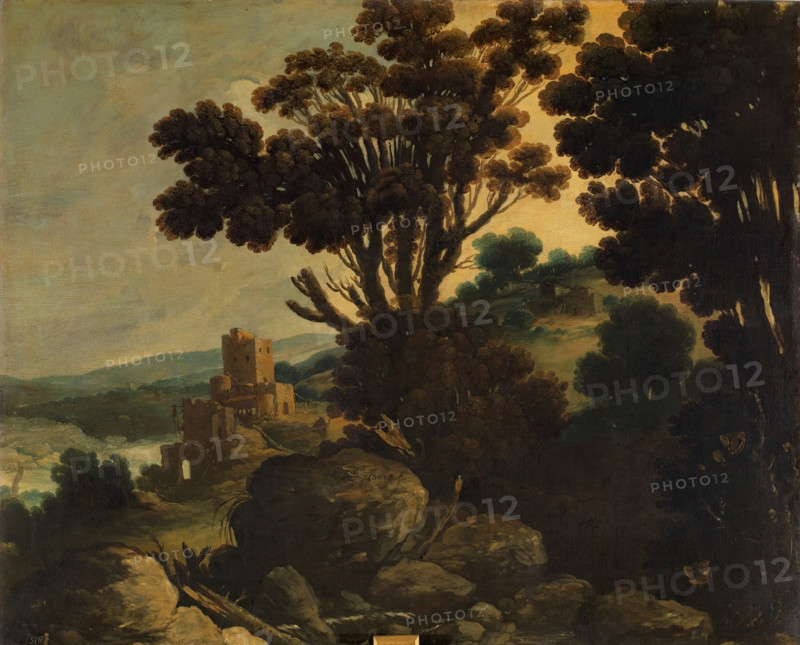 Landscape, first half of the 17th century. Creator: Francisco Collantes.