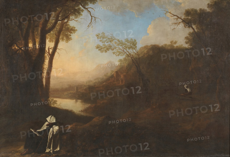 Landscape with Carmelites, between 1634 and 1639. Creator: Jan Dirksz Both.