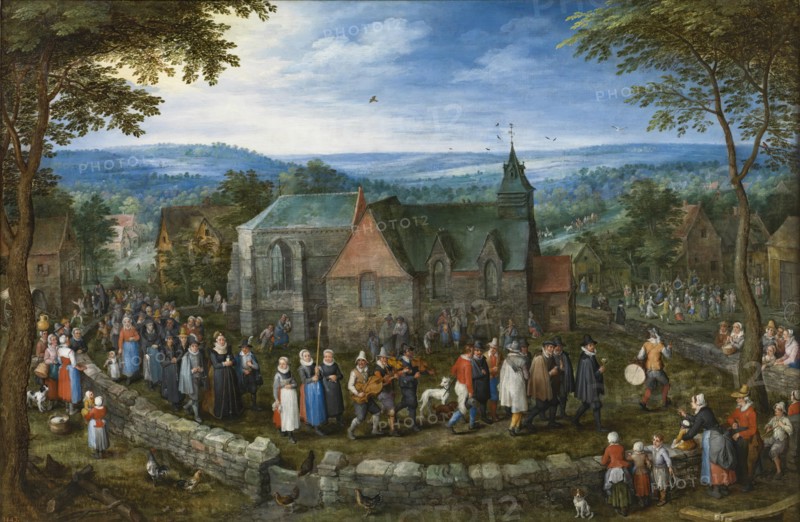 Country Wedding, 1612. Creator: Jan Brueghel the Elder.
